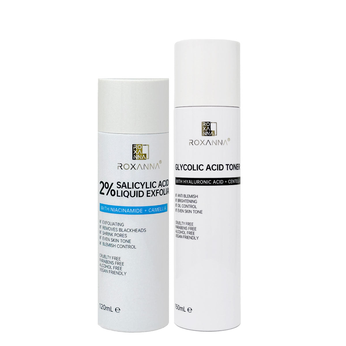 Tone + Glow Duo (Liquid Exfoliant & Toner)